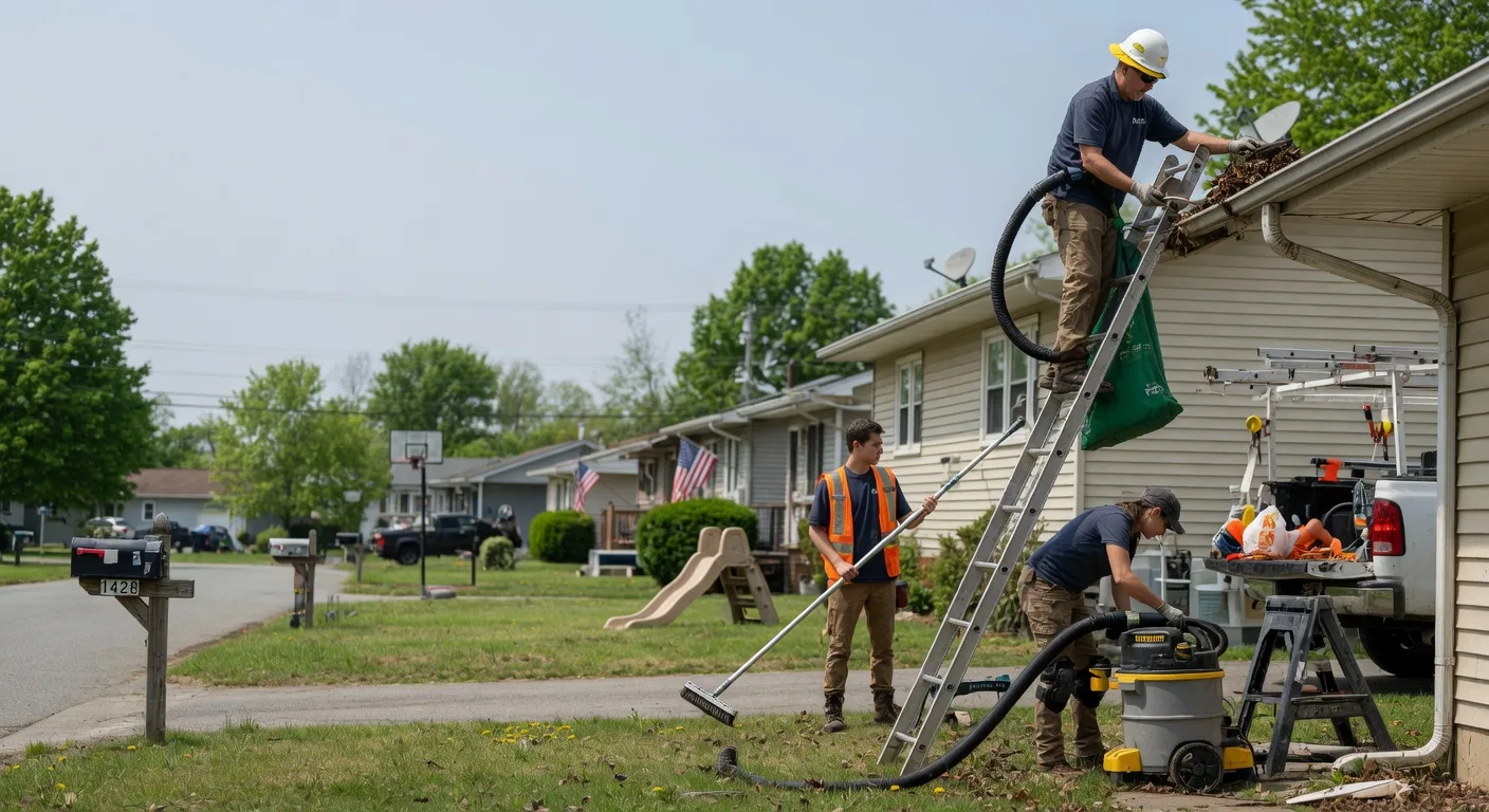 Gutter Installation in Stonefort, IL near me